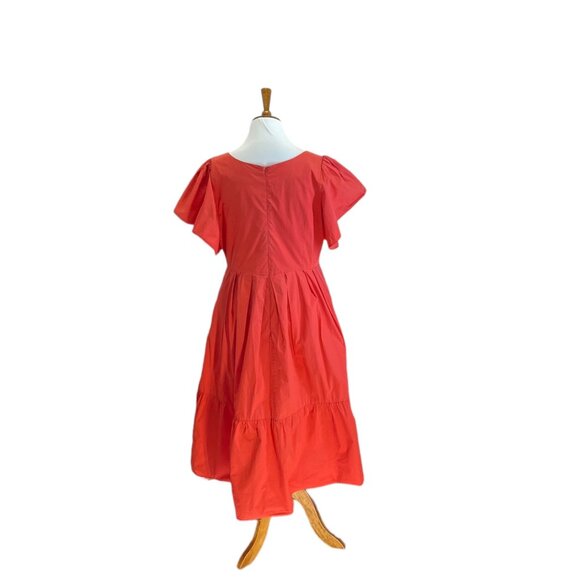 Marissa Webb Collective Maxi Dress Coral Size 14 - Picture 13 of 16